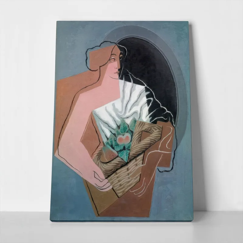Πινακας σε καμβά JUAN GRIS - LA FEMME AU PANIER