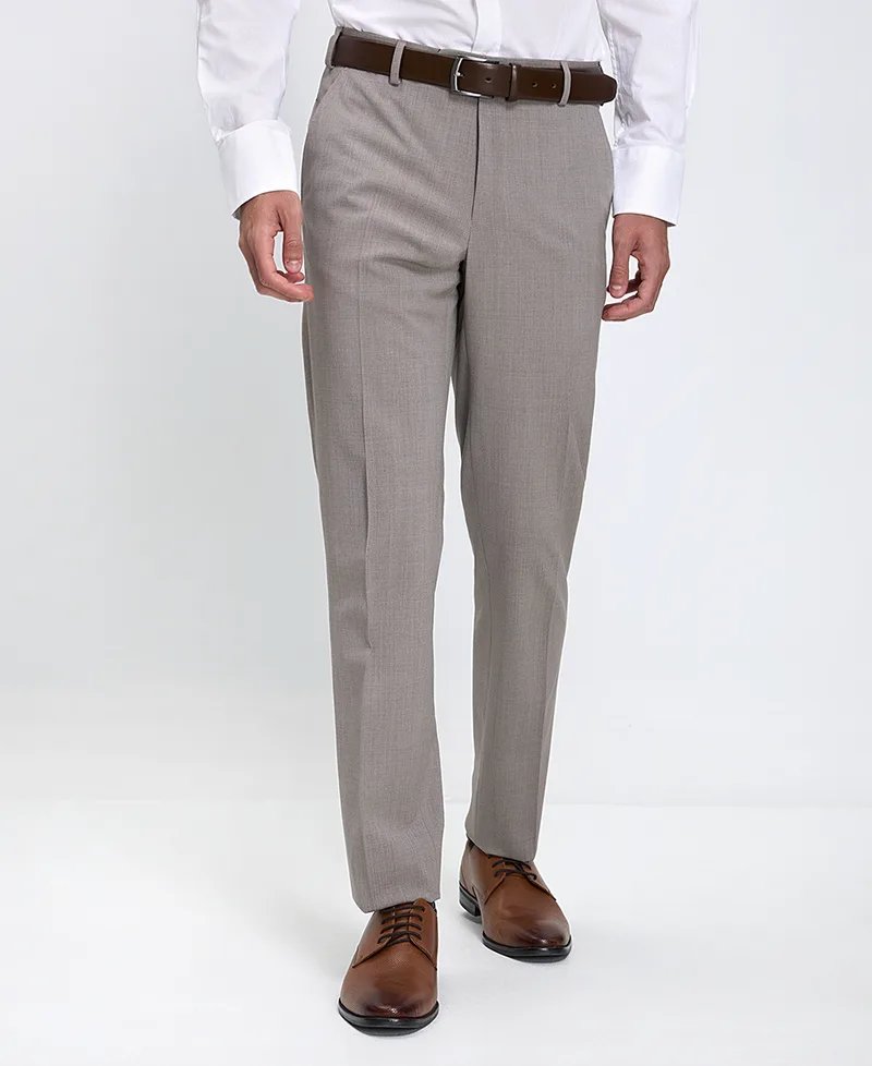 HD x Vardas Ανδρικό Παντελόνι Regular Fit Μπεζ