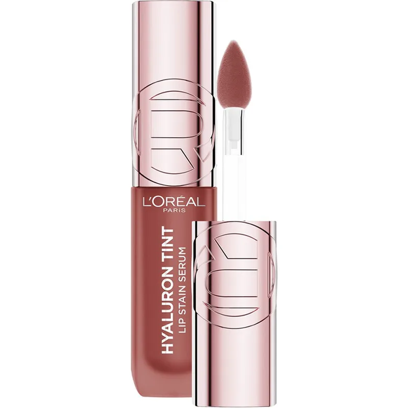 L'Oreal Paris Hyaluron Tint Lip Stain Serum Ενυδατικό Serum για Χείλη και Ζυγωματικά με Υαλουρονικό Οξύ που Προσφέρει Χρώμα με Διάρκεια, 5ml - 640 Tea Time
