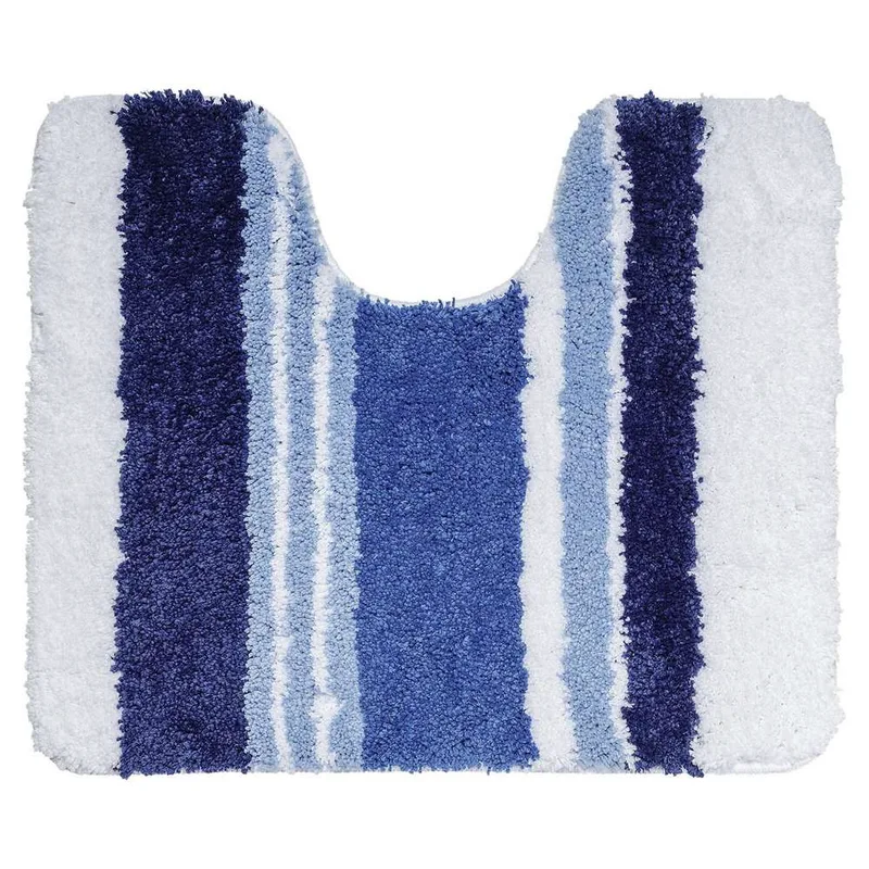 Ταπέτο Λεκάνης Polyester 50x60εκ. Soffice Blue Sealskin 294367624 (Ύφασμα: Polyester, Χρώμα: Λευκό) - sealskin - sl-294367624