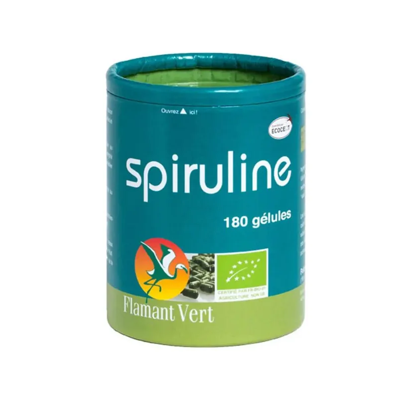 Flamant Vert Spirulina 180 Tablets