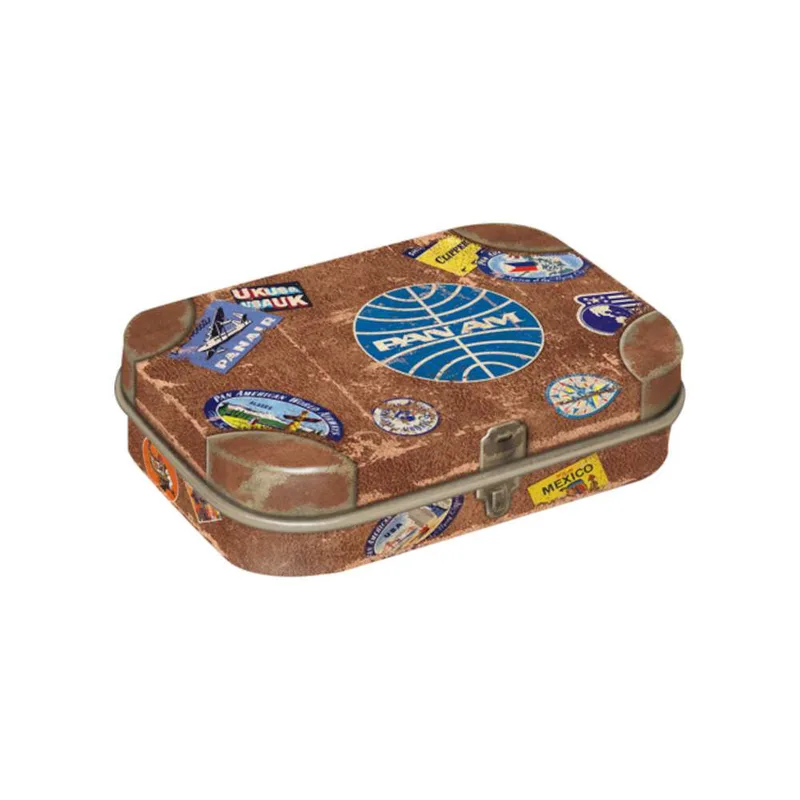 Nostalgic Μεταλλικό κουτάκι με μέντες Pan Am - Travel Stickers 15gr