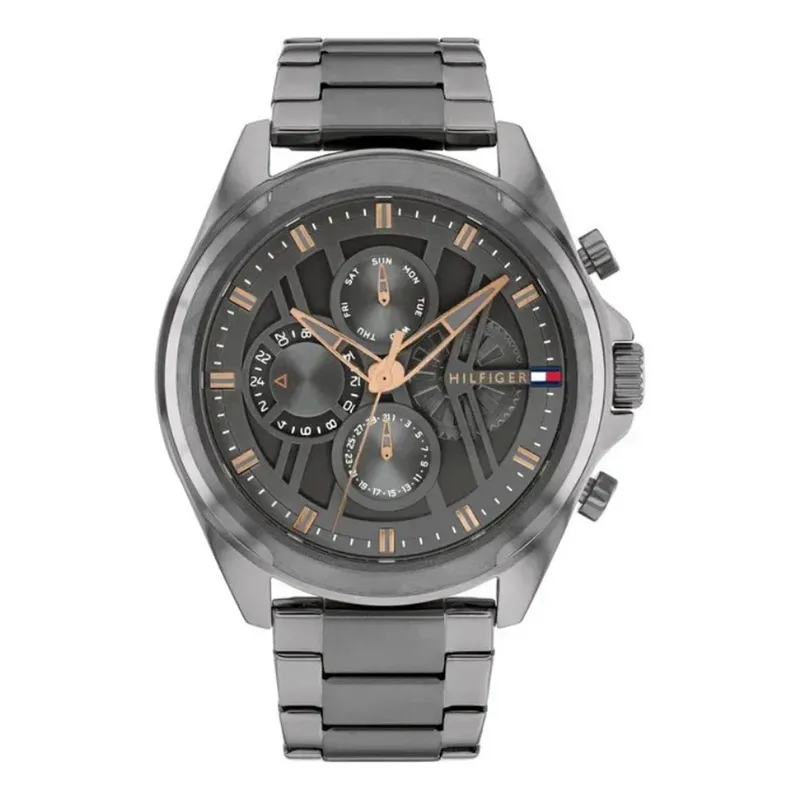 TOMMY HILFIGER Jax Grey Stainless Steel Bracelet 1710657
