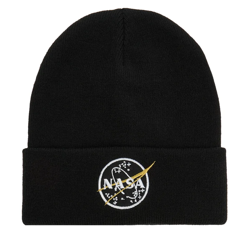 Σκούφος Alpha Industries Nasa Beanie 198948 Μαύρο