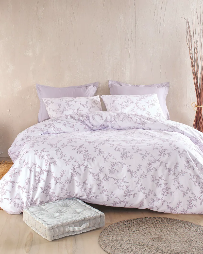 Ζεύγος μαξιλαροθήκες (50Χ70) ODET PURPLE, RYTHMOS HOME