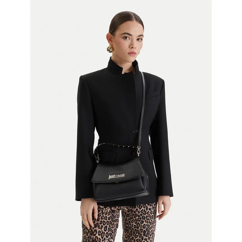 Τσάντα Just Cavalli 80RA4BU2 ZSB81 Μαύρο