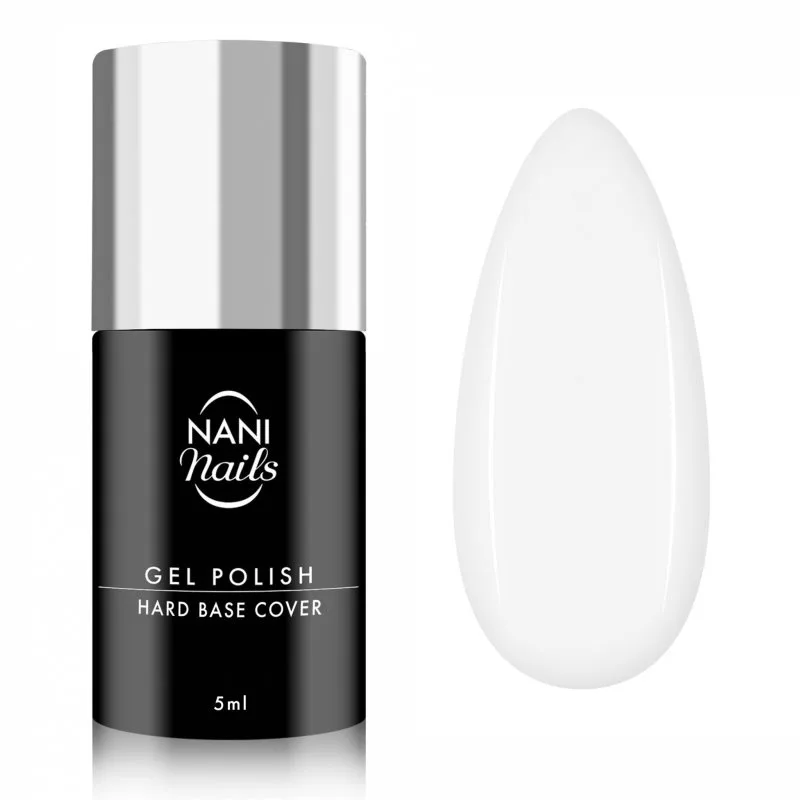 NaniNails NANI Hard Base Cover βάση βερνίκι νυχιών Milky Elegance 5 ml