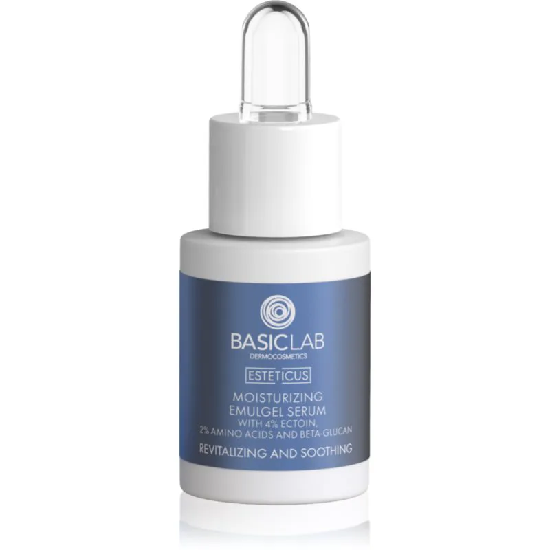 BasicLab Dermocosmetics Esteticus τζελ γαλάκτωμα με ενυδατικό αποτέλεσμα 15 ml