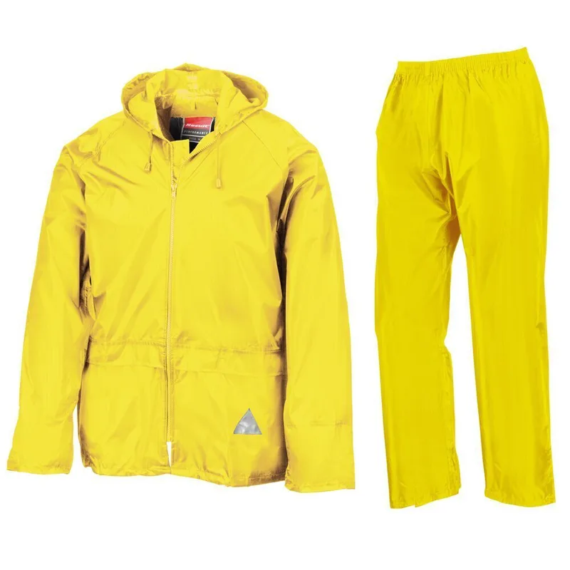 Αδιάβροχο σετ Result R095X Fluorescent Yellow
