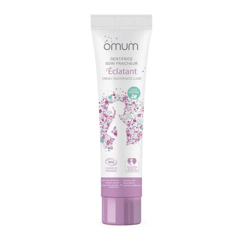 Omum L'Eclatant Organic Toothpaste Mint Flavor 75ml