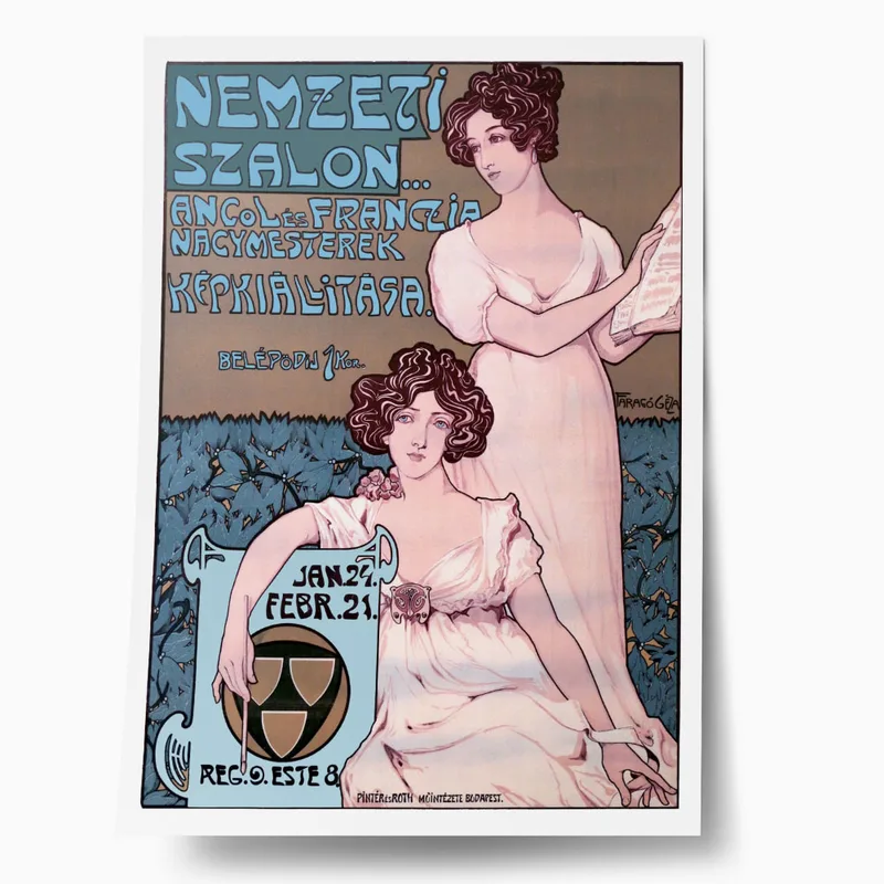 Πόστερ 1904 NATIONAL SALON EXHIBITION