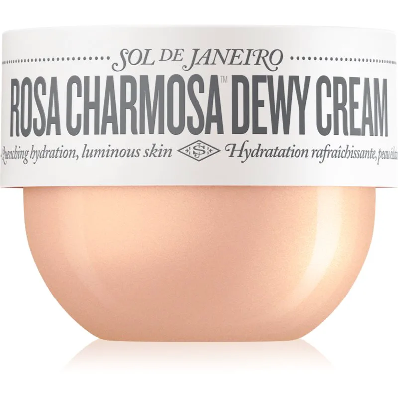 Sol de Janeiro Ροζ Charmosa Dewy Cream Λαμπρυντική κρέμα σώματος 75 ml