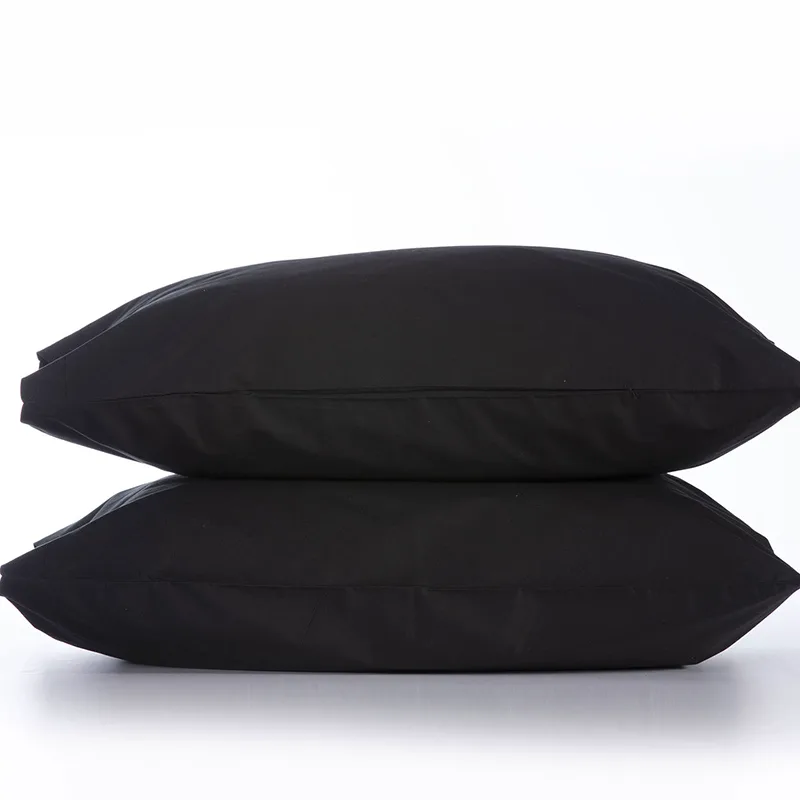 Μαξιλαροθήκες (Ζεύγος) 52x72 Nef Nef Basic 1136-Black (52x72)