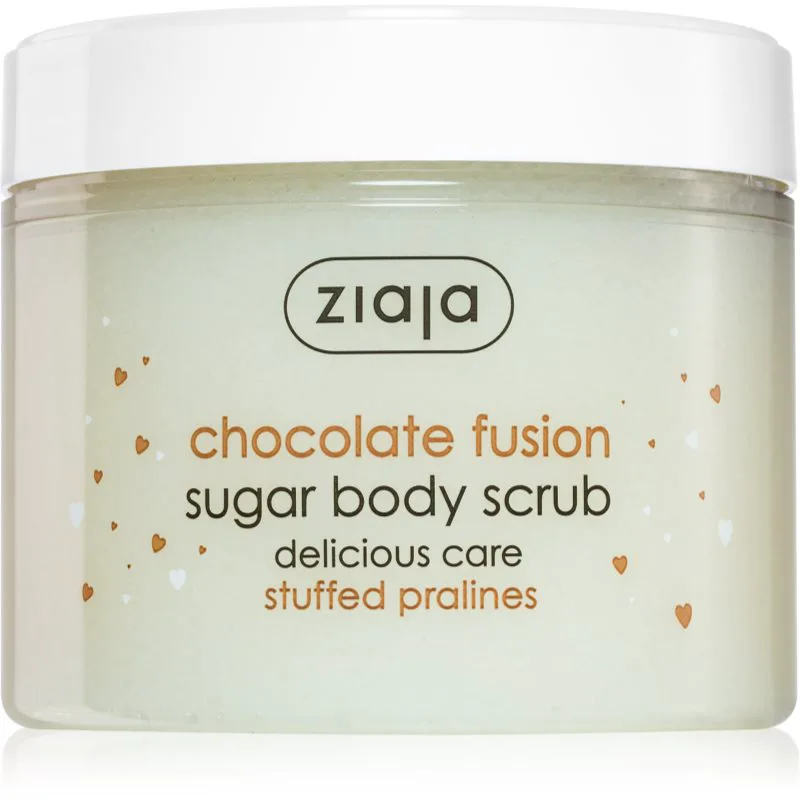Ziaja Chocolate Fusion απολέπιση ζάχαρης για το σώμα 300 ml