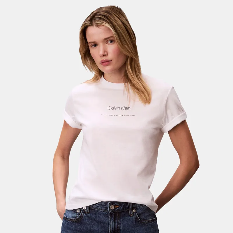 Calvin Klein Multi Logo Classic Γυναικείο T-Shirt (9000271146_1726)