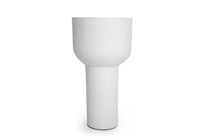 Διακοσμητικό Βάζο Phile White (42x74.5) Soulworks 0750019