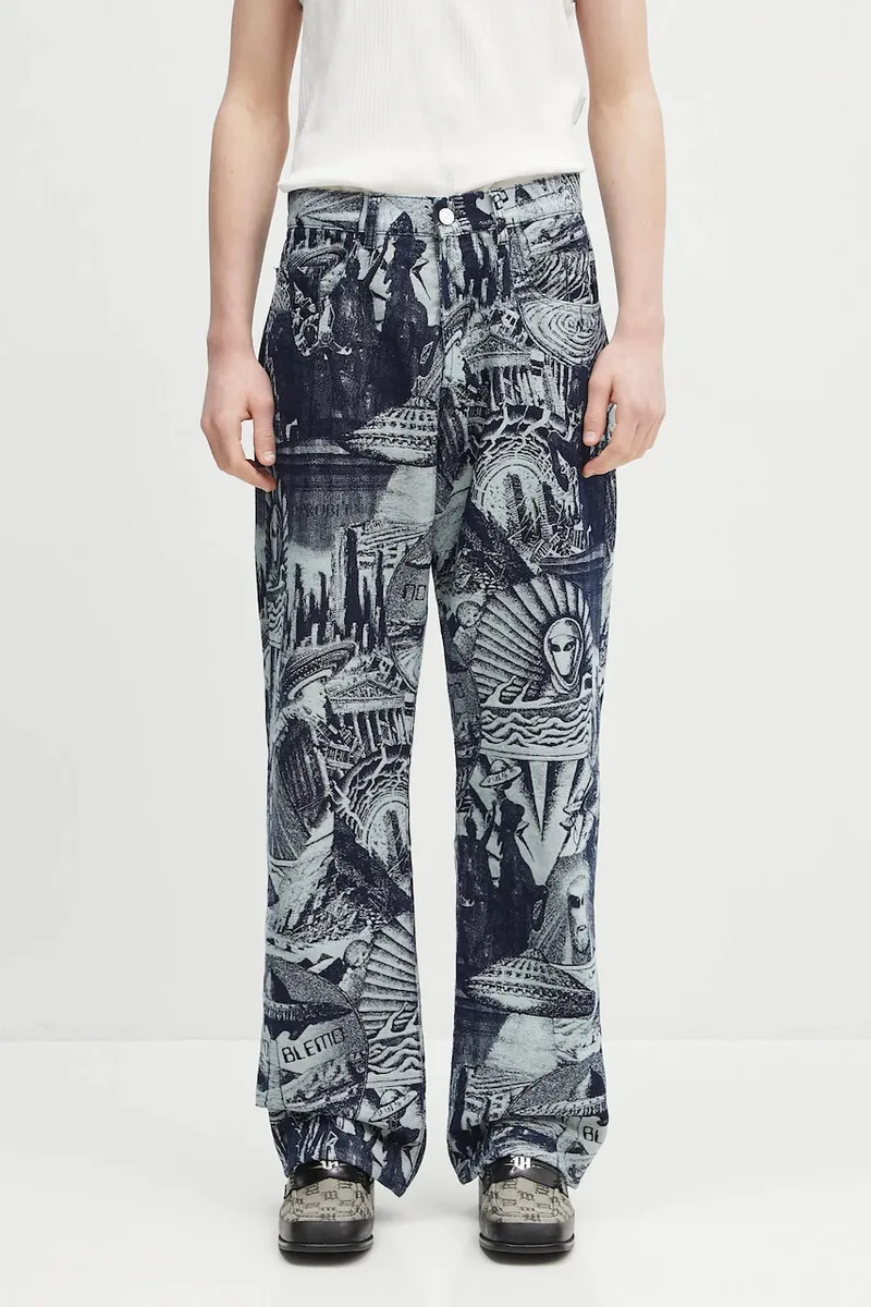 Τζιν παντελόνι No Problemo Apocalypse Jacquard Bagi Jean
