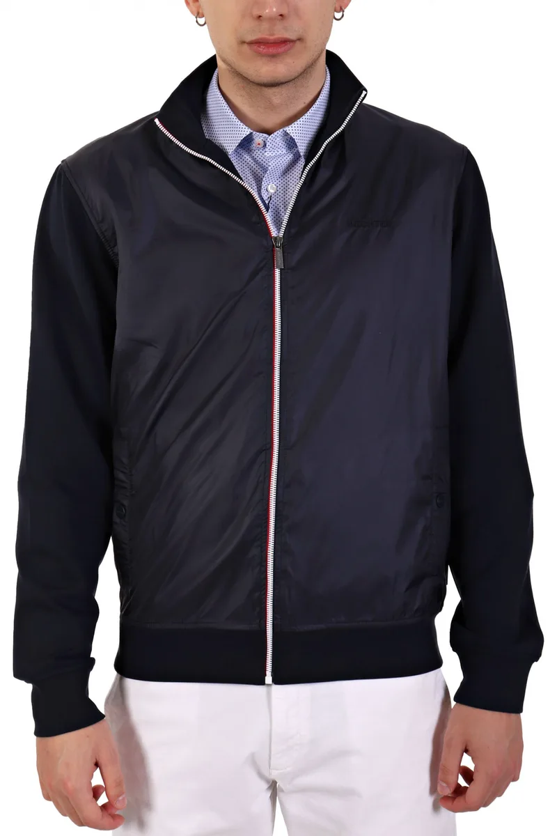 HECHTER ΖΑΚΕΤΑ SWEAT HYBRID ΜΠΛΕ ΣΚΟΥΡΟ