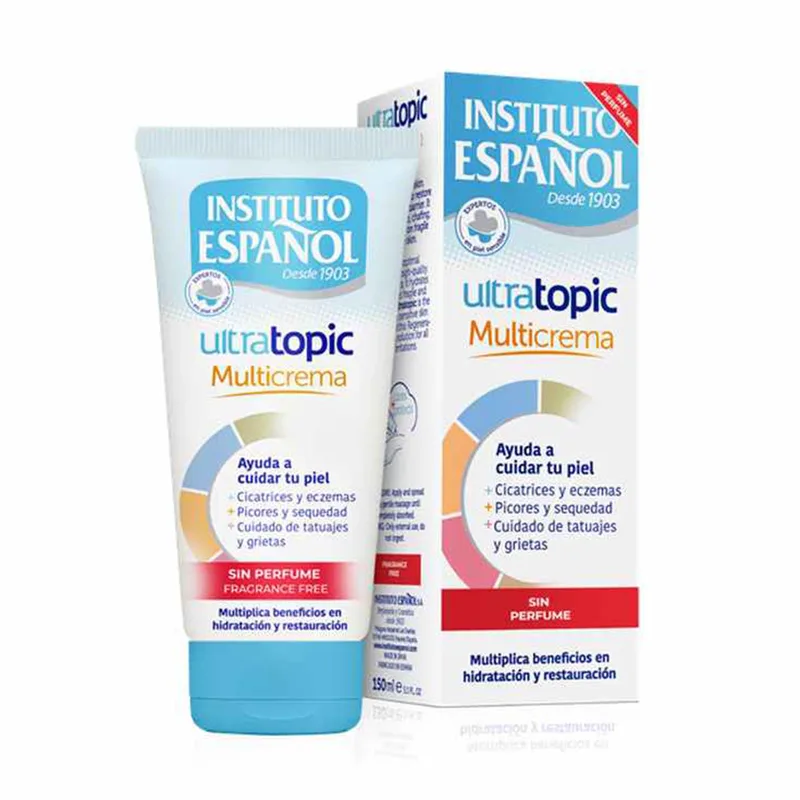 Instituto Español Ultratopic Multi-Cream Fragrance Free 150ml