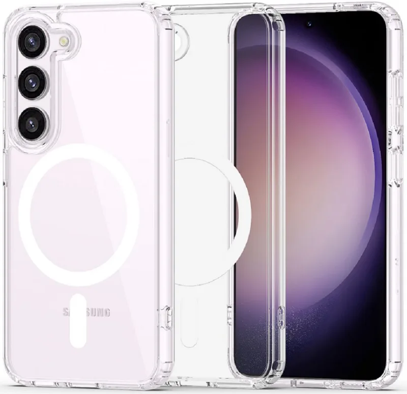 Tech-Protect FlexAir Hybrid - Σκληρή Διάφανη Θήκη MagSafe Samsung Galaxy S23 - Clear (9490713929674)
