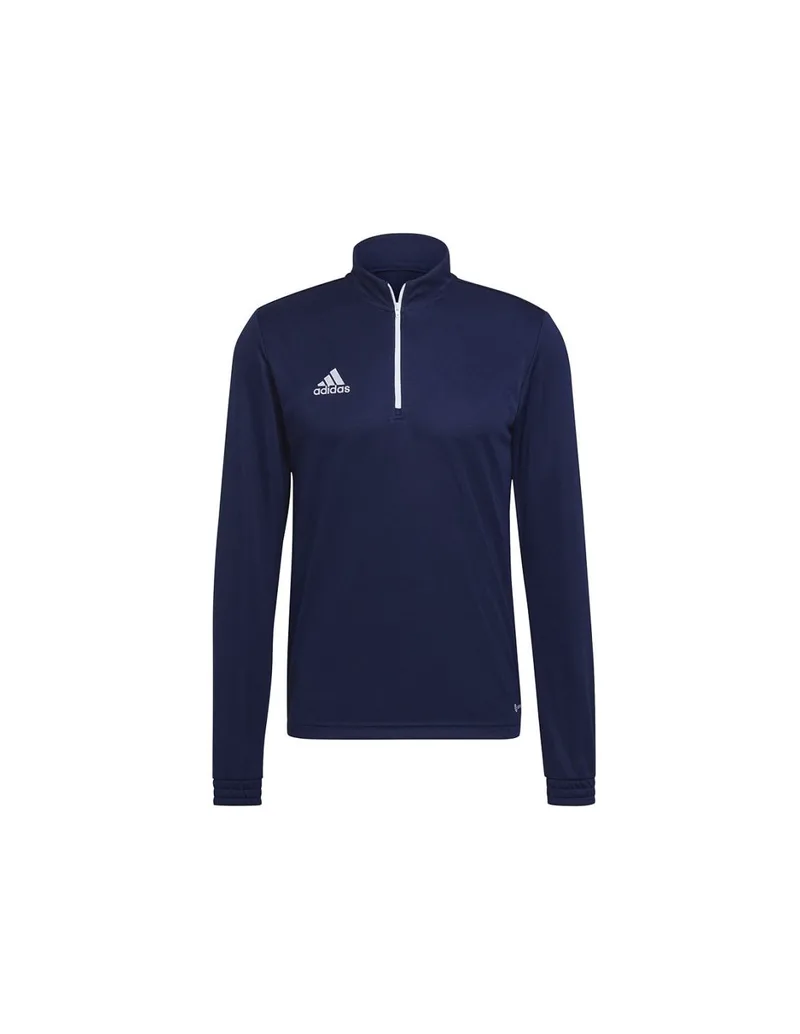 Adidas Entrada 22 Ανδρική Μπλούζα με Φερμουάρ Μακρυμάνικη Navy Μπλε HB5327