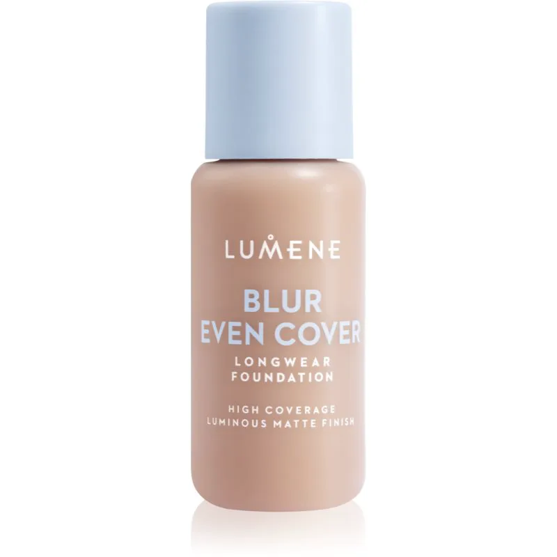 Lumene Blur Even Cover Υγρή ματ βάση 16 ώρες απόχρωση 4 30 ml
