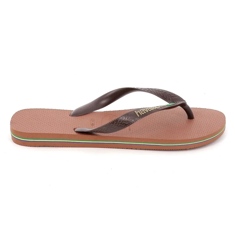 Σαγιονάρα Havaianas Brazil Χρώματος Καφέ 4110850-2815