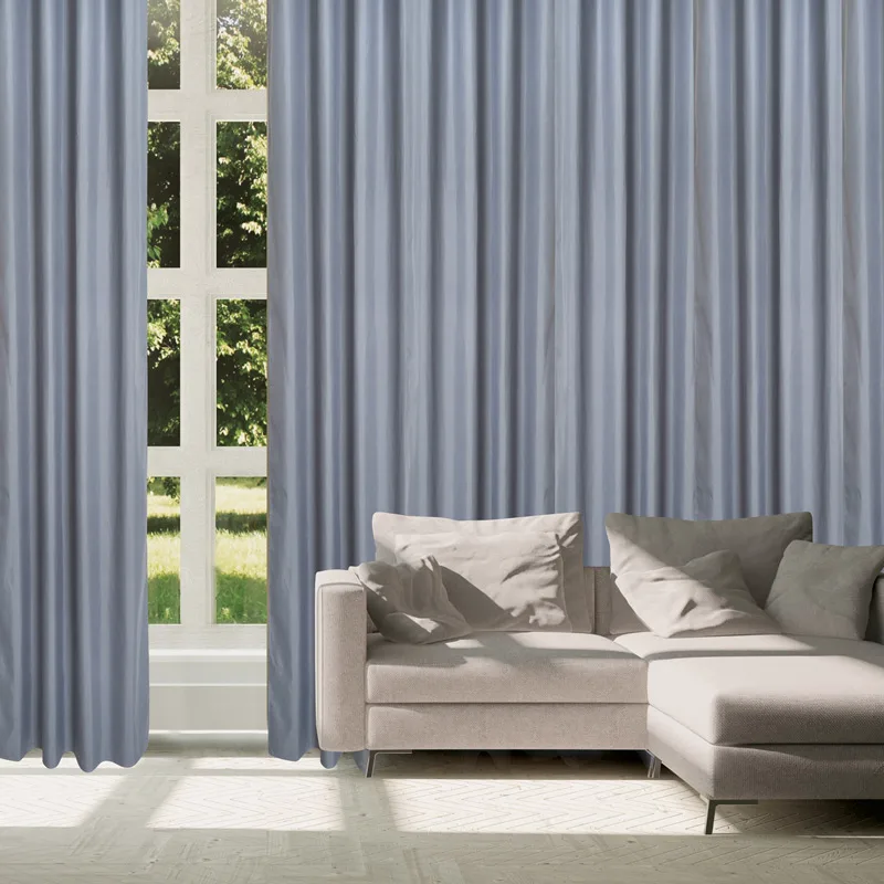 Κουρτίνα Blackout 140x270 Με Τρουκς Das Home 2256 Dark Grey 140x270Υ
