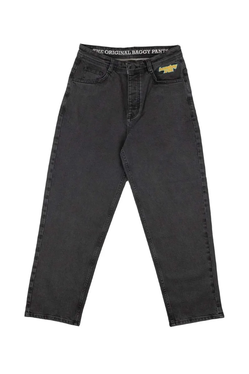 HOMEBOY Unisex Jeans x-tra BAGGY Denim - Washed Grey-01PA0380