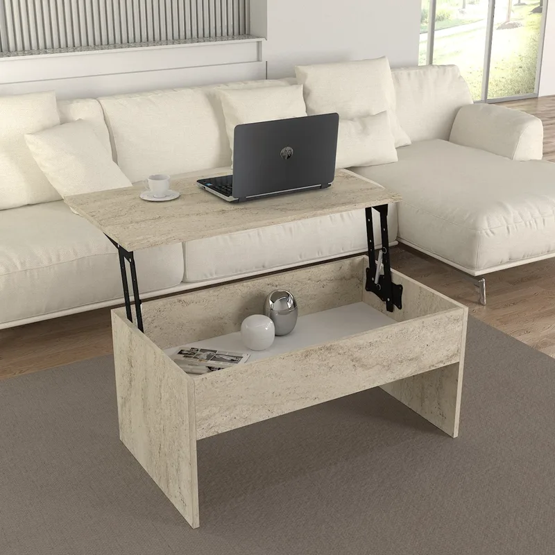Τραπέζι Σαλονιού Akilli 804Trh2853 (90x52x45)