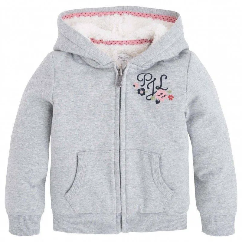 ΖΑΚΕΤΑ ΦΟΥΤΕΡ PEPE JEANS MIA ΓΚΡΙ/ΡΟΖ (92ΕΚ.)-(1-2ΕΤΩΝ)