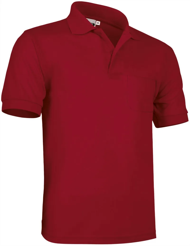 Κοντομάνικο Polo Shirt HAWK Valento POVATOBRJ Lotto Red
