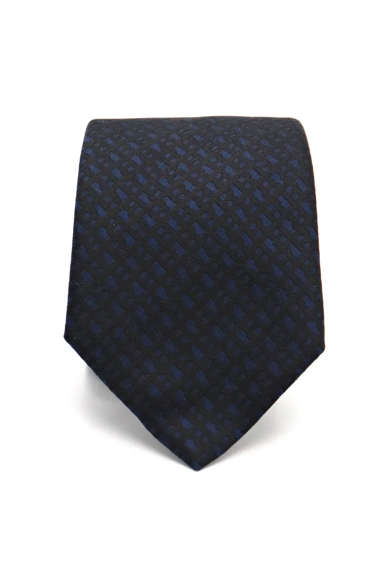 BOSS ΓΡΑΒΑΤΑ ΜΙΚΡΟΣΧΕΔΙΟ H-TIE 7.5CM-222 MΠΛΕ