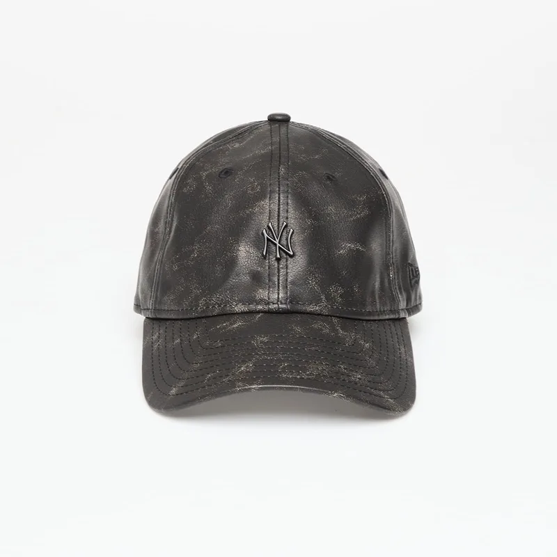 Cap New Era New York Yankees Womens MLB Worn PU 9TWENTY Adjustable Cap Black Universal