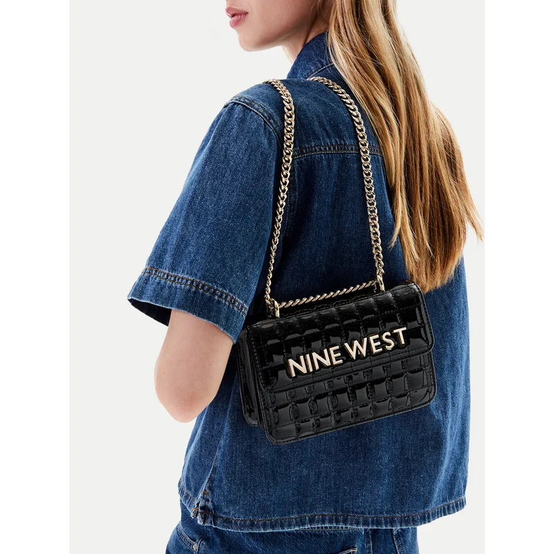 Τσάντα Nine West EO-Glamercy-Grace-LX10060 Μαύρο