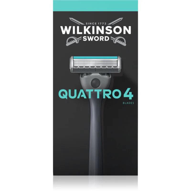 Wilkinson Sword Quattro ξυριστική μηχανή για άντρες 1 τμχ