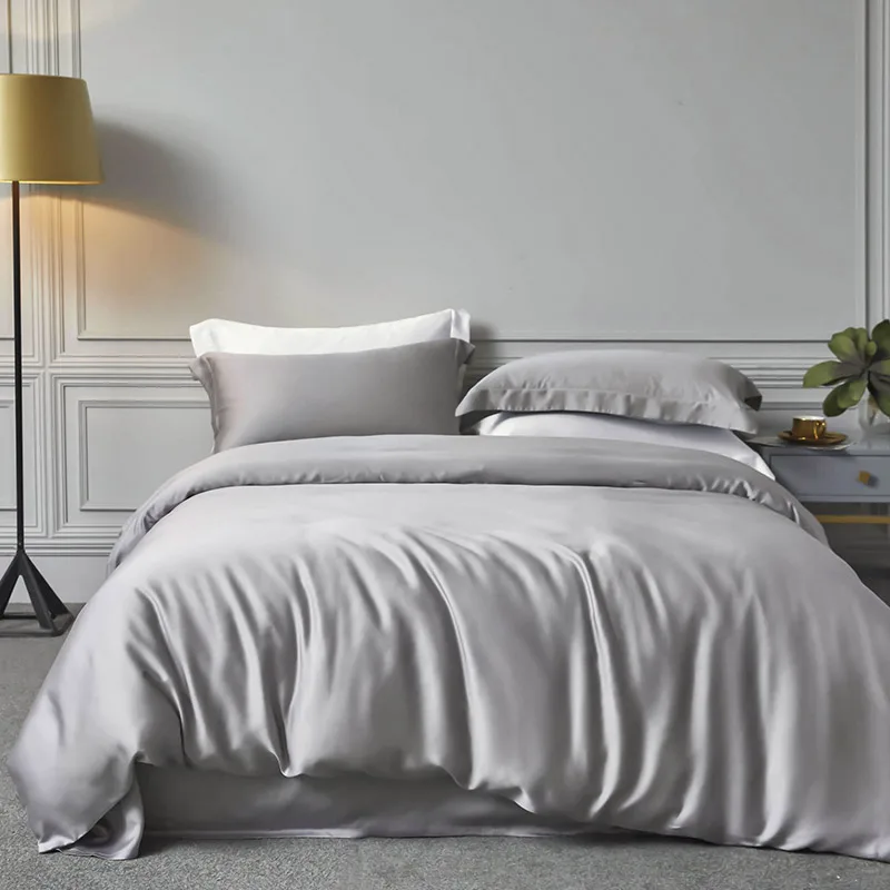 Σετ Σεντόνια King Size 275X290 Rythmos Bamboo Γκρι Χωρίς Λάστιχο (275x290)