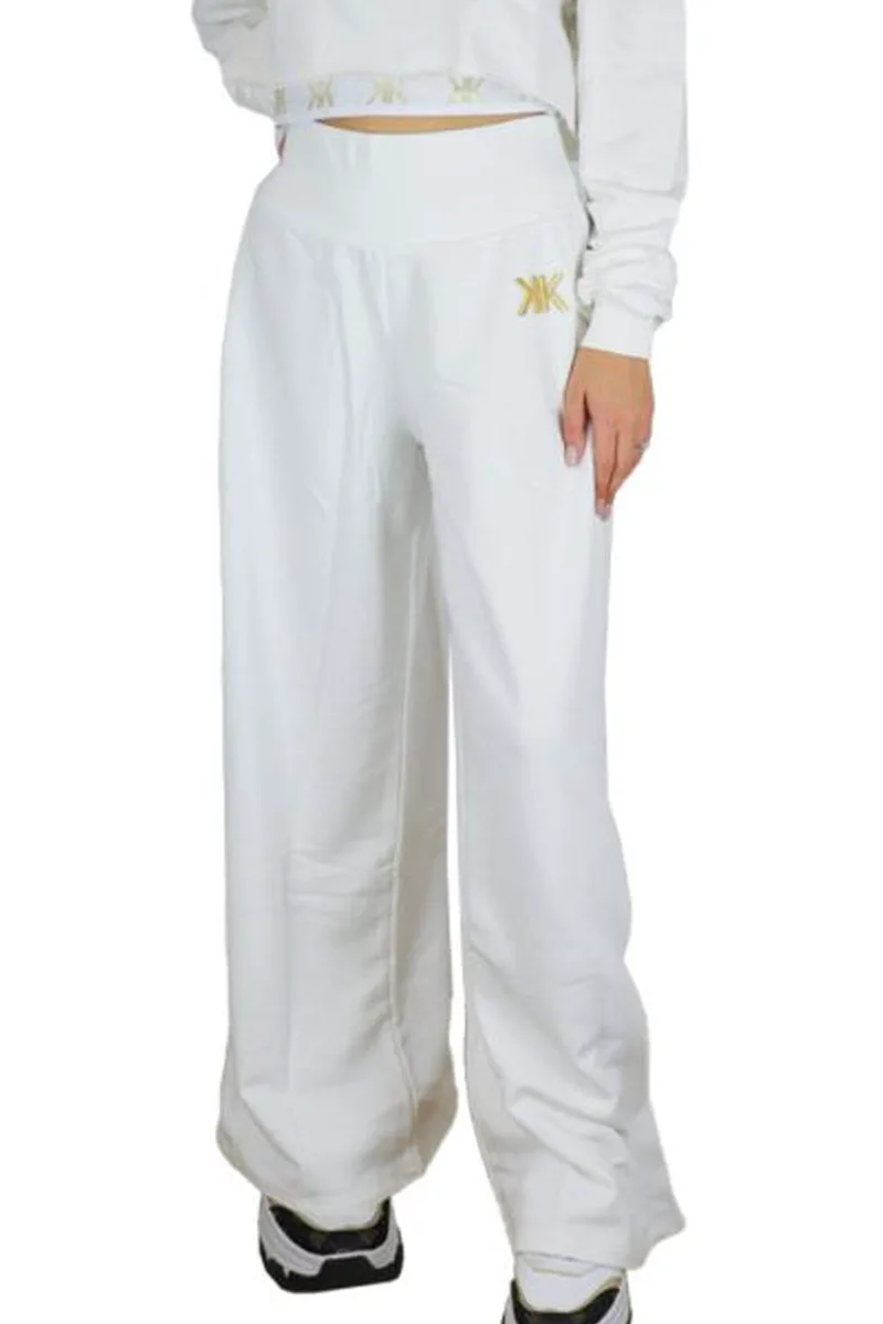 Παντελόνι Υφασμάτινο Kendal + Kylie Flare Loose KKW3701706-OFF WHITE Γυναικείο