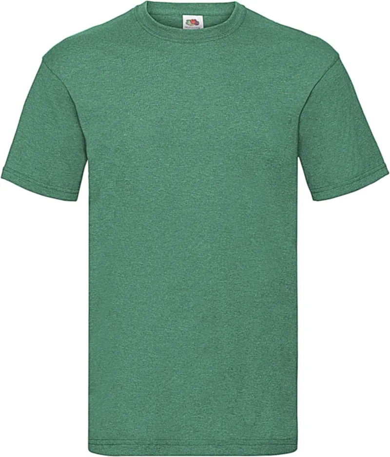 T-Shirt Valueweight Fruit of the Loom 61-036-0 Retro Heather Green