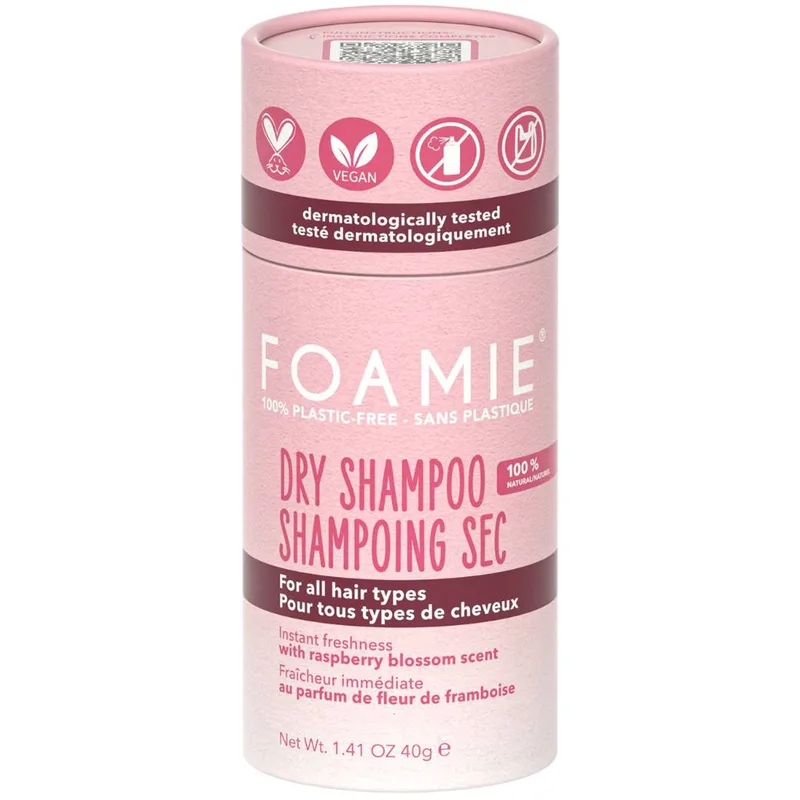 Foamie Dry Shampoo for All Hair Types Ξηρό Σαμπουάν σε Μορφή Πούδρας για Όλους τους Τύπους & Χρωματισμούς των Μαλλιών 40g