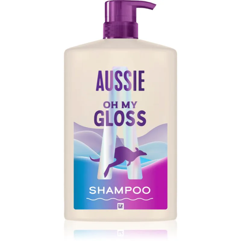 Aussie Oh My Gloss Shampoo σαμπουάν Για λάμψη και απαλότητα μαλλιών 1000 ml