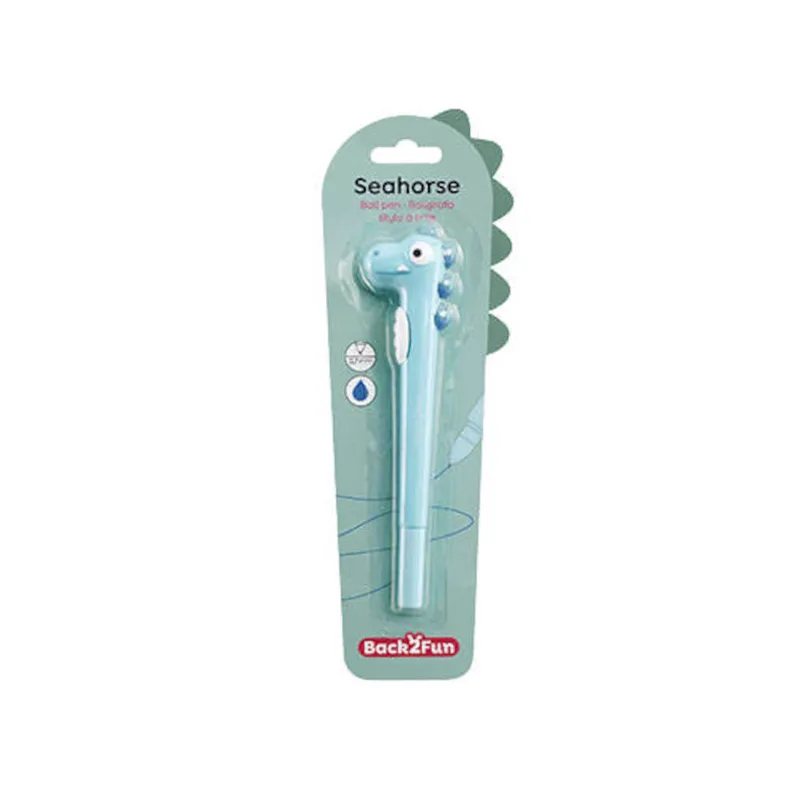 Στυλό Διαρκείας Medium 0.7 Mπλε Miquelrius Back2Fun Seahorse Μπλε MR11994