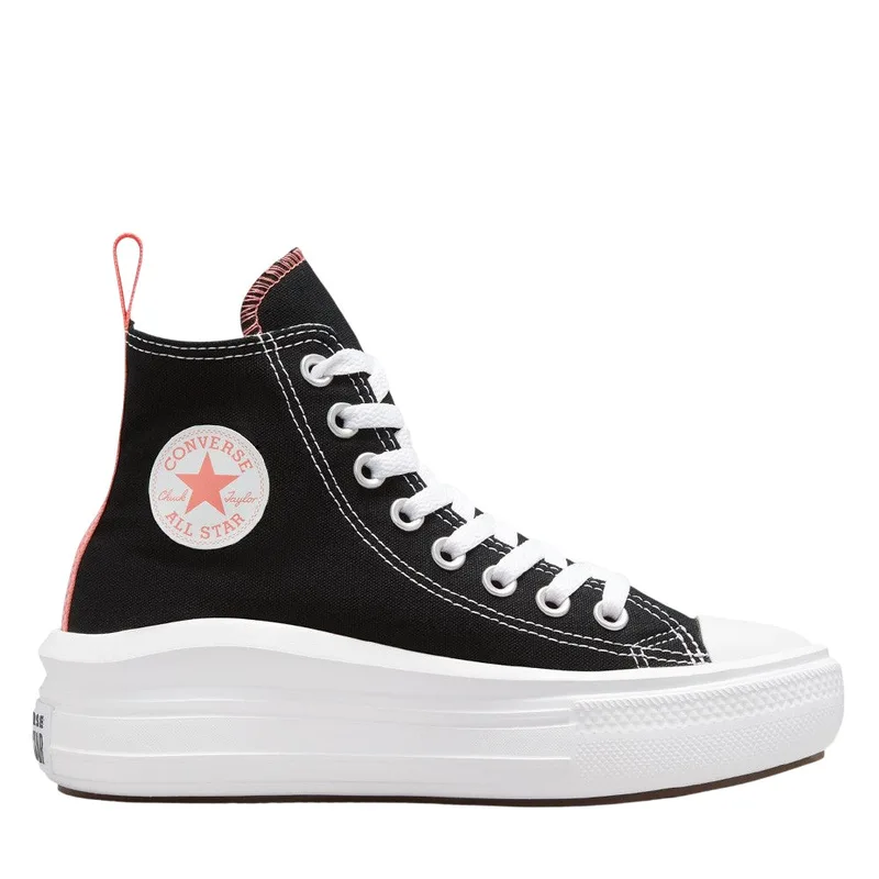 CONVERSE Chuck Taylor All Star Move Color Pop Platform Πάνινο 36-40 - ΜΑΥΡΟ - CV271716/02