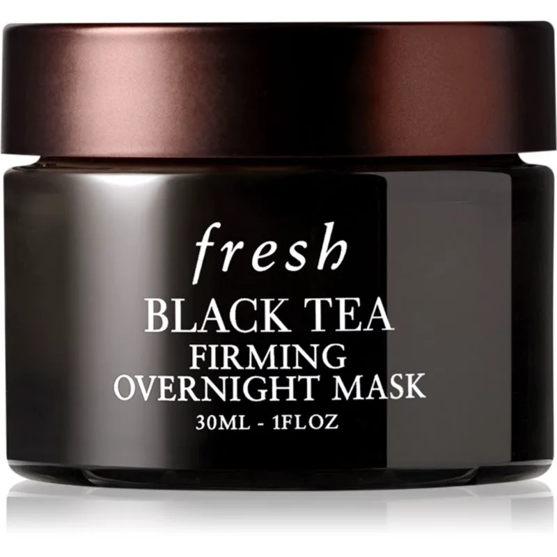 fresh Black Tea Firming Overnight Mask μάσκα προσώπου νύχτας ενάντια στη γήρανση 30 ml