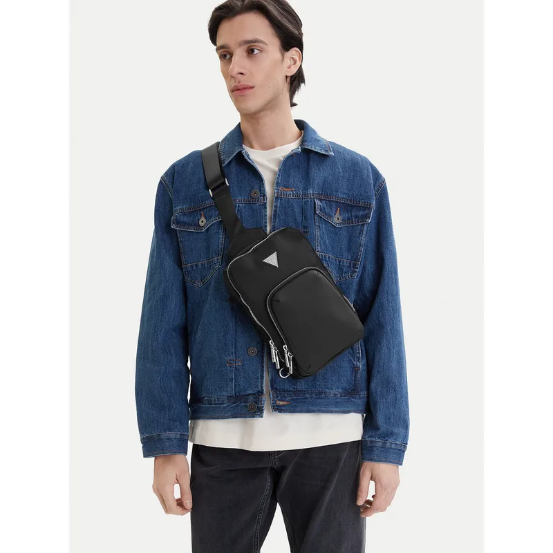 Τσαντάκι Guess HMBEHN P5426 Μαύρο