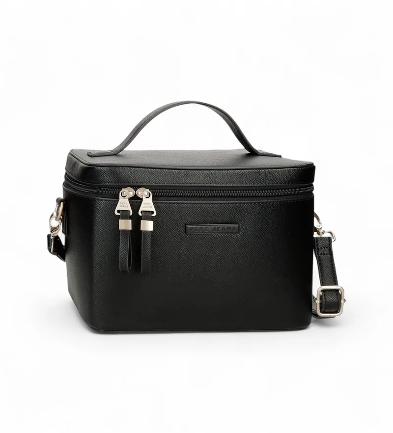 Pepe Jeans Βαλιτσάκι Καλλυντικών Vanity Case Elia 7944731-999 Μαύρο
