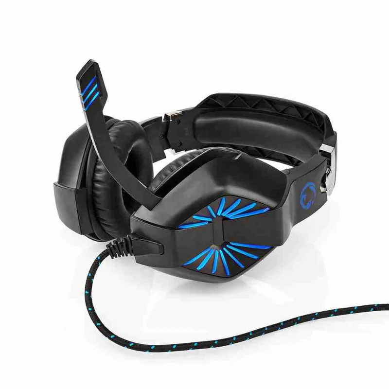 Nedis Over Ear Gaming Headset με σύνδεση 2x3.5mm / USB