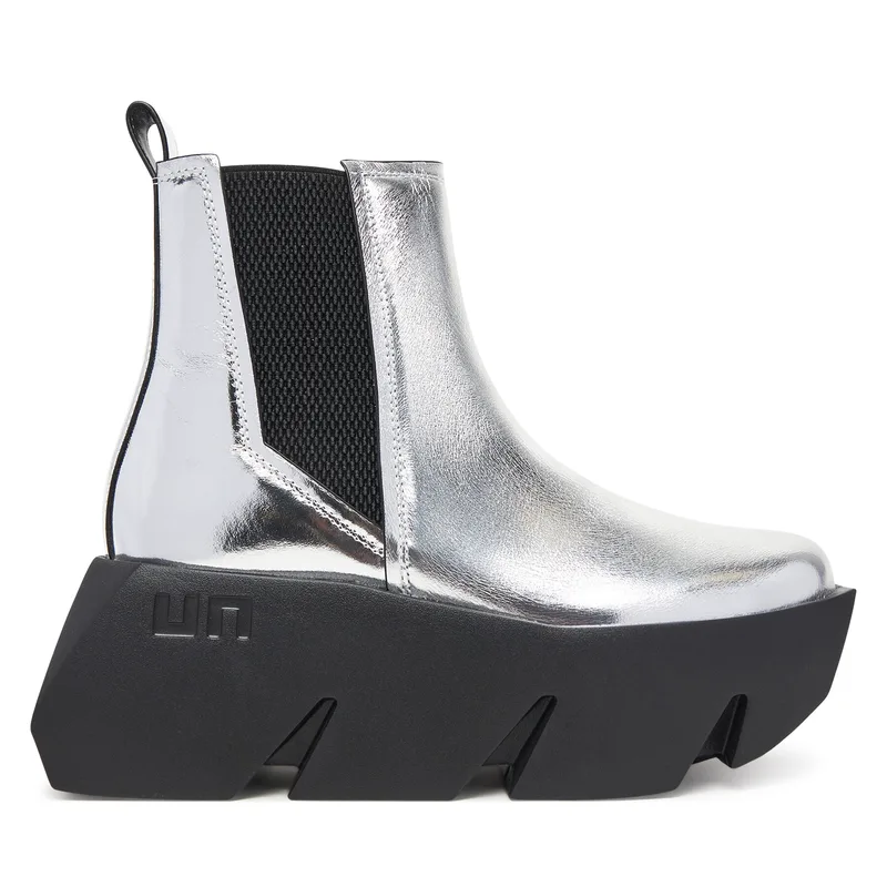 Μποτάκια United Nude Bull Chelsea 1096014116 Ασημί