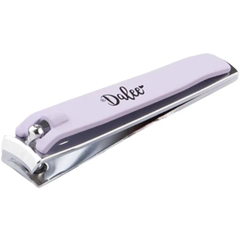 Dalee Ergonomic Nail Clipper Νυχοκόπτης με Εργονομική Αντιολισθητική Λαβή με Καμπυλωτές Λεπίδες 1 Τεμάχιο - Λιλά