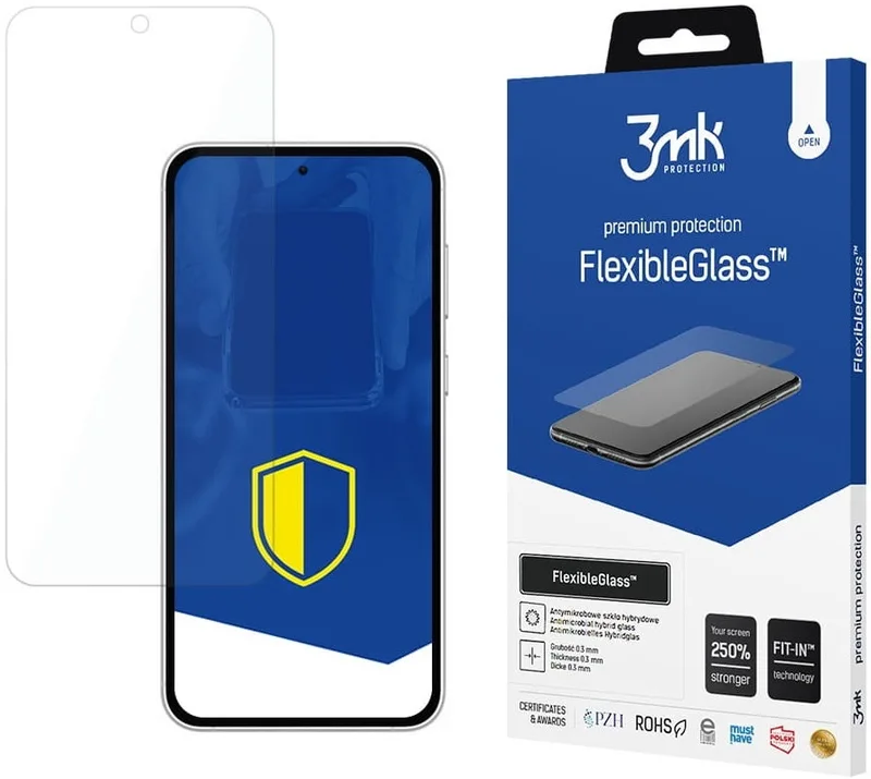 3MK Premium Flexible Glass - Αντιχαρακτικό Υβριδικό Προστατευτικό Γυαλί Οθόνης - Samsung Galaxy S23 FE - 0.3mm (5903108540667)